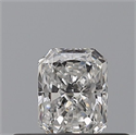 Diamante Natural 0.31 quilates, Radiante , Color F, claridad VVS2 y certificado GIA