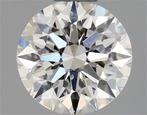 Foto Diamante Natural 0.56 quilates, Redondo , Color G, claridad SI2 y certificado GIA de