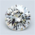 Diamante Natural 1.51 quilates, Redondo , Color I, claridad VVS2 y certificado GIA