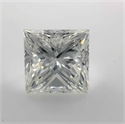 Diamante Natural 3.08 quilates, Princesa , Color I, claridad VS2 y certificado GIA