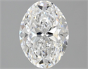 Natural Diamond 2.00 Carats, Oval with  Cut, E Color, VS2 Clarity and Certified by GIA