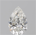 Natural Diamond 0.71 Carats, Pear with  Cut, G Color, VS1 Clarity and Certified by GIA