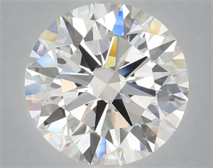 Picture of Lab Grown Diamond 7.04 Carats, Round with Excellent Cut, F Color, VS1 Clarity and Certified by IGI