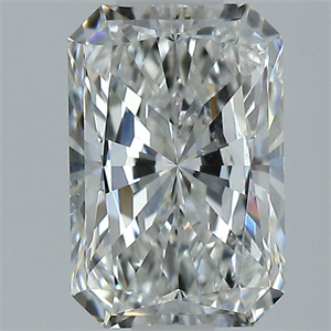 Foto Diamante Natural 1.01 quilates, Radiante , Color F, claridad SI1 y certificado GIA de