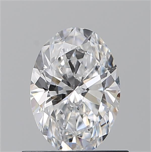 Foto Diamante Natural 0.72 quilates, Ovalado , Color D, claridad SI1 y certificado GIA de