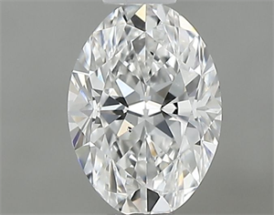 Foto Diamante Natural 0.40 quilates, Ovalado , Color E, claridad VS2 y certificado GIA de