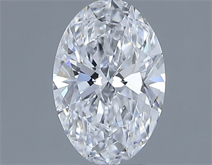 Foto Diamante Natural 0.70 quilates, Ovalado , Color D, claridad VVS2 y certificado GIA de