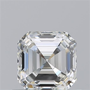 Foto Diamante Natural 0.70 quilates, Asscher , Color I, claridad VS1 y certificado GIA de