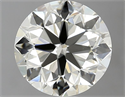 Natural Diamond 1.50 Carats, Round with Very Good Cut, N Color, VS1 Clarity and Certified by GIA