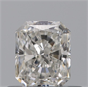 Natural Diamond 0.50 Carats, Radiant with  Cut, G Color, VVS1 Clarity and Certified by GIA