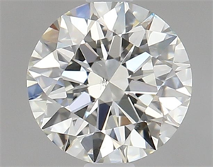 Picture of Natural Diamond 1.01 Carats, Round with Excellent Cut, K Color, VS2 Clarity and Certified by GIA