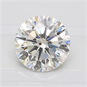 Natural Diamond 0.96 Carats, Round with Very Good Cut, J Color, SI2 Clarity and Certified by GIA