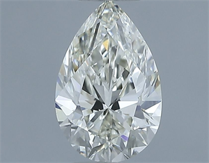 Picture of Natural Diamond 0.70 Carats, Pear with  Cut, I Color, VVS2 Clarity and Certified by IGI