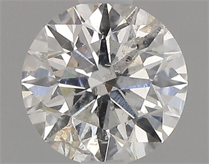 Picture of Natural Diamond 0.71 Carats, Round with Excellent Cut, J Color, I1 Clarity and Certified by GIA