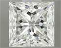 Diamante Natural 0.71 quilates, Princesa , Color I, claridad VS2 y certificado GIA
