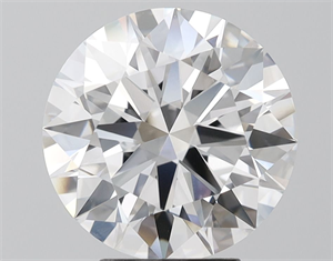 Picture of Lab Grown Diamond 4.42 Carats, Round with Ideal Cut, E Color, VVS1 Clarity and Certified by IGI