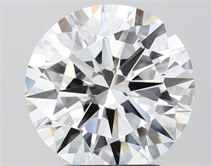 Picture of Lab Grown Diamond 3.50 Carats, Round with Excellent Cut, D Color, VVS1 Clarity and Certified by IGI
