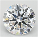 Del inventario de diamantes de laboratorio, 4.11 quilates, Redondo , Color D, claridad IF y certificado IGI
