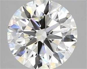 Picture of Natural Diamond 4.01 Carats, Round with Excellent Cut, I Color, SI1 Clarity and Certified by GIA