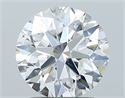 Diamante Natural 1.80 quilates, Redondo , Color E, claridad SI1 y certificado GIA