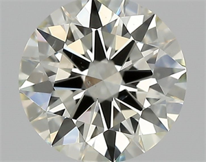 Picture of Natural Diamond 0.81 Carats, Round with Excellent Cut, L Color, SI1 Clarity and Certified by GIA