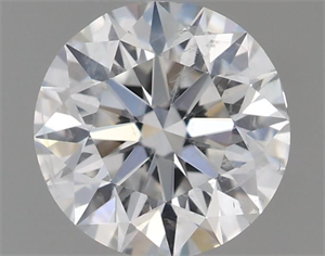 Picture of Natural Diamond 0.70 Carats, Round with Excellent Cut, F Color, I1 Clarity and Certified by GIA