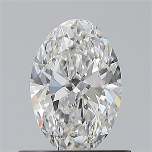 Picture of Natural Diamond 0.60 Carats, Oval with  Cut, F Color, VVS1 Clarity and Certified by GIA