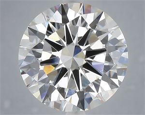 Picture of Lab Grown Diamond 6.06 Carats, Round with Excellent Cut, E Color, VS1 Clarity and Certified by IGI