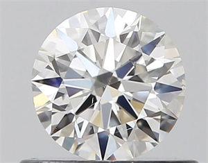 Foto Diamante Natural 0.50 quilates, Redondo , Color G, claridad SI2 y certificado GIA de