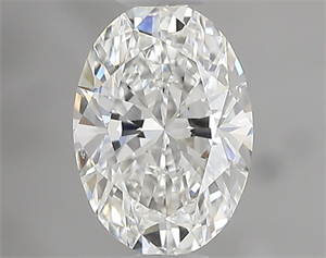 Picture of Natural Diamond 0.50 Carats, Oval with  Cut, H Color, SI1 Clarity and Certified by GIA
