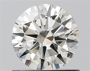 Picture of Natural Diamond 0.70 Carats, Round with Excellent Cut, I Color, VS1 Clarity and Certified by IGI