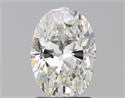 Natural Diamond 2.01 Carats, Oval with  Cut, H Color, VS1 Clarity and Certified by GIA
