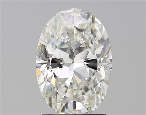 Picture of Natural Diamond 2.01 Carats, Oval with  Cut, H Color, VS1 Clarity and Certified by GIA