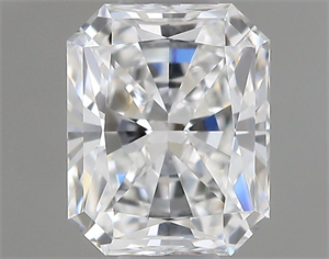 Foto Diamante Natural 0.50 quilates, Radiante , Color F, claridad SI1 y certificado GIA de