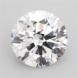 Picture of Lab Grown Diamond 2.01 Carats, Round with Ideal Cut, F Color, VVS2 Clarity and Certified by IGI
