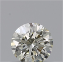 Natural Diamond 0.43 Carats, Round with Excellent Cut, K Color, VS2 Clarity and Certified by IGI