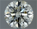 Diamante Natural 1.01 quilates, Redondo , Color N, claridad VVS1 y certificado GIA