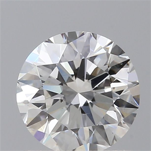 Foto Diamante Natural 0.80 quilates, Redondo , Color F, claridad SI1 y certificado GIA de