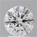 Del inventario de diamantes de laboratorio, 2.09 quilates, Redondo , Color E, claridad VVS2 y certificado IGI