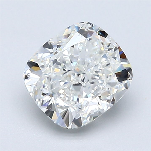 Picture of Natural Diamond 1.50 Carats, Cushion with  Cut, H Color, VS1 Clarity and Certified by GIA