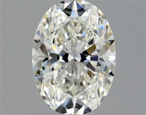 Picture of Natural Diamond 1.04 Carats, Oval with  Cut, H Color, VVS1 Clarity and Certified by GIA