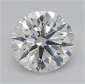 Natural Diamond 2.02 Carats, Round with Excellent Cut, G Color, SI1 Clarity and Certified by GIA