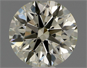 Natural Diamond 0.81 Carats, Round with Excellent Cut, M Color, VS2 Clarity and Certified by IGI