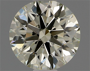 Picture of Natural Diamond 0.81 Carats, Round with Excellent Cut, M Color, VS2 Clarity and Certified by IGI