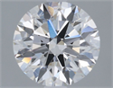Del inventario de diamantes de laboratorio, 2.05 quilates, Redondo , Color F, claridad VS2 y certificado IGI