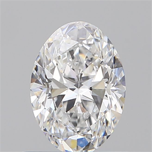 Picture of Natural Diamond 0.70 Carats, Oval with  Cut, D Color, VS2 Clarity and Certified by GIA