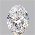 Diamante Natural 0.70 quilates, Ovalado , Color D, claridad VS2 y certificado GIA