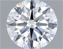 Del inventario de diamantes de laboratorio, 1.01 quilates, Redondo , Color D, claridad VVS2 y certificado IGI