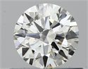 Diamante Natural 0.50 quilates, Redondo , Color H, claridad VVS1 y certificado GIA