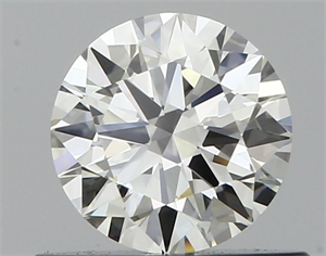 Foto Diamante Natural 0.50 quilates, Redondo , Color H, claridad VVS1 y certificado GIA de